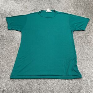 Rei Basic T-Shirt Mens XL Green Crew Neck Short Sleeve Knit Casual Stretch Tee